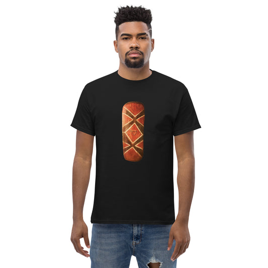 Men's classic tee with Native War Shield design